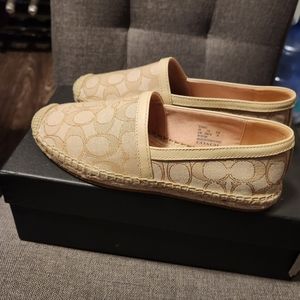 Coach Espadrilles shoes size 5.5